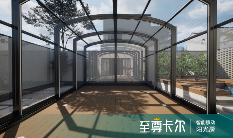 自动推拉屋顶